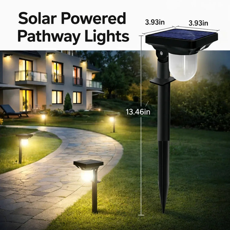 Solar Motion Garden Sensor Light | Outdoor Security Light For Driveway With Remote Control Neriona