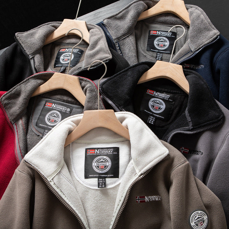 Elias – Fleece Jacket | Ultra Warm Zip-Up Jacket For Cold Weather Clothing & Accessories Neriona
