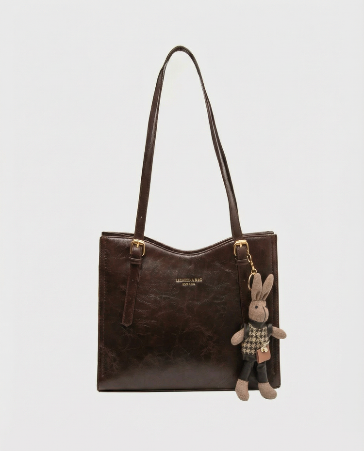 Elena – Leather Tote Bag | Large Everyday Shoulder Handbag For Women