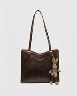 Elena – Leather Tote Bag | Large Everyday Shoulder Handbag For Women