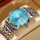 Malité Classic Steel Watch | Refined Everyday Watch With Clean Dial and Gold Accent Bracelet Neriona