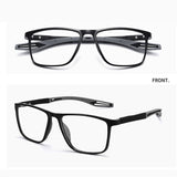 VisionPro – Blue Light Sport Progressive Glasses | Ultra-Light Titanium Multifocal Reading Glasses Neriona Black
