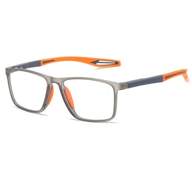 VisionPro – Blue Light Sport Progressive Glasses | Ultra-Light Titanium Multifocal Reading Glasses Neriona Orange