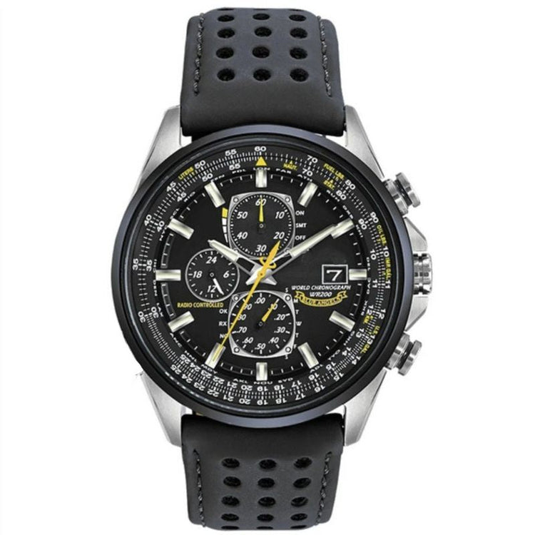 Adrian – Luxury Quartz Watch | Men's Chronograph Watch With Luminous Hands & Calendar Neriona Black