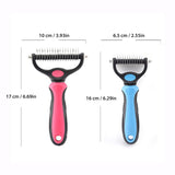 Professional Pet Grooming Brush | Deshedding Tool For Dogs & Cats With Thick Coats