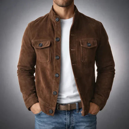 Anton | Classic Pocket Suede Jacket