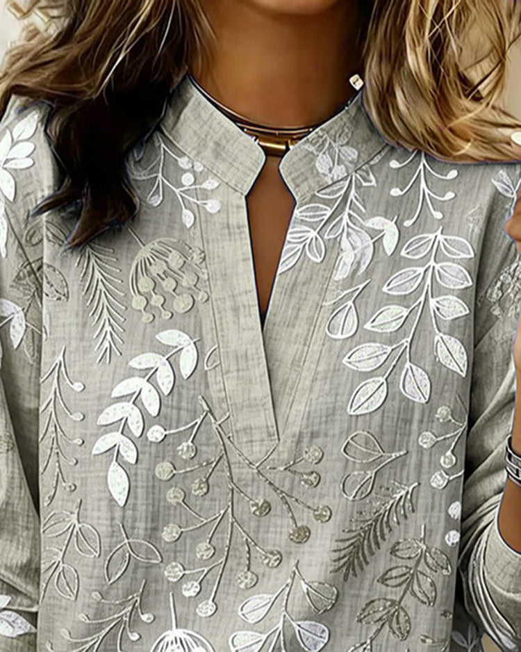 Lillian – Floral V-Neck Blouse | Lightweight Dressy Top For Everyday Elegance Blouses & Shirts Neriona