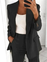 Adrienne – Two Piece Suit Set | Women's Tailored Blazer & Trousers for Work & Business Wear