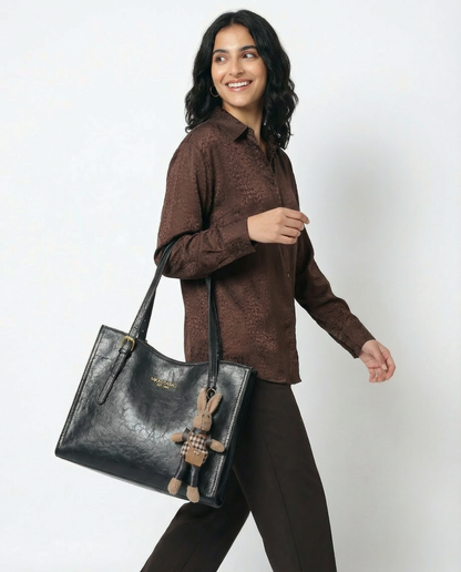 Elena – Leather Tote Bag | Large Everyday Shoulder Handbag For Women