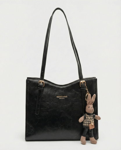 Elena – Leather Tote Bag | Large Everyday Shoulder Handbag For Women