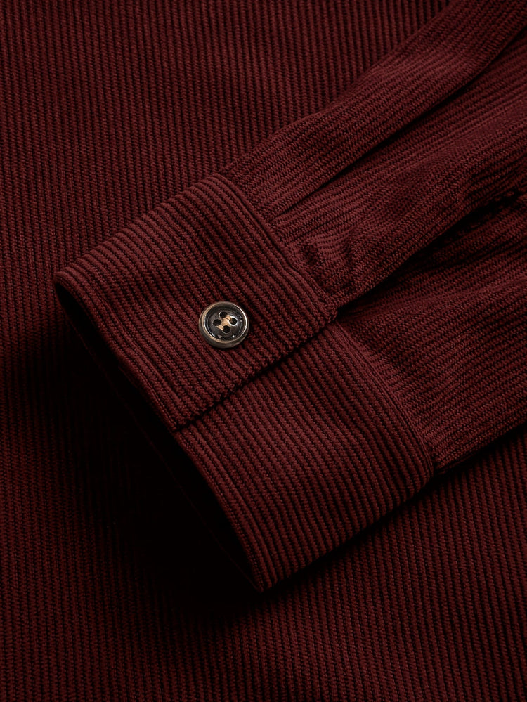 Elias – Ribbed Shacket Jacket | Men's Shirt Jacket for Everyday Layering & Fall Wear