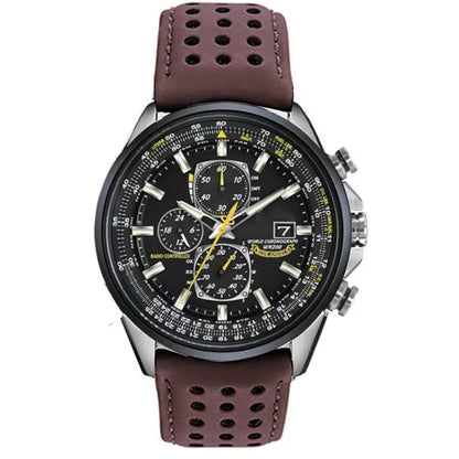 Adrian – Luxury Quartz Watch | Men's Chronograph Watch With Luminous Hands & Calendar Neriona Brown