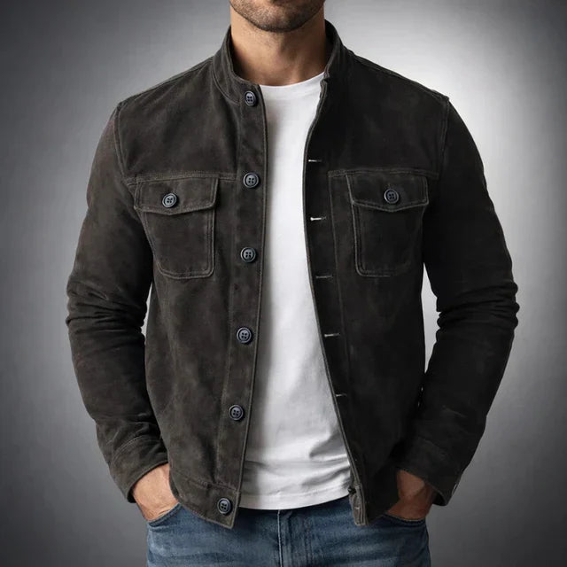 Anton | Classic Pocket Suede Jacket