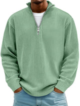 Maverick – Half-Zip Knit Sweater | Men's Casual Pullover For Everyday Comfort Neriona Green