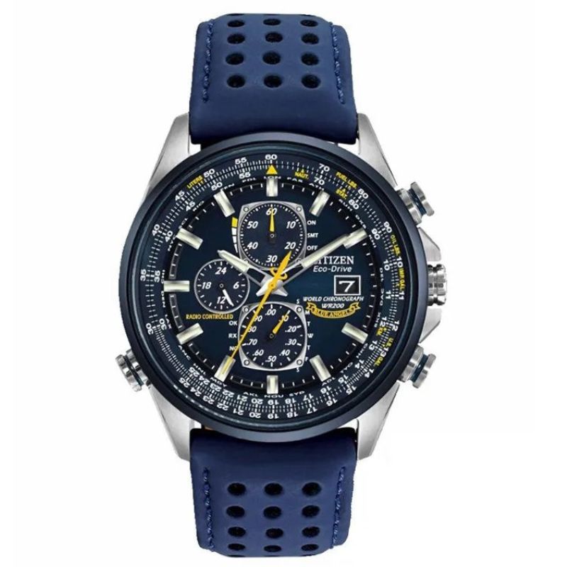Adrian – Luxury Quartz Watch | Men's Chronograph Watch With Luminous Hands & Calendar Neriona Blue