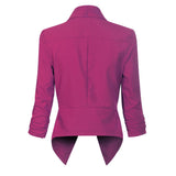 Vivienne | Open-Front Draped Blazer