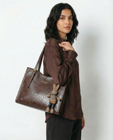 Elena – Leather Tote Bag | Large Everyday Shoulder Handbag For Women