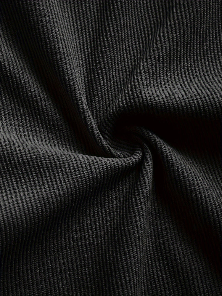 Elias – Ribbed Shacket Jacket | Men's Shirt Jacket for Everyday Layering & Fall Wear