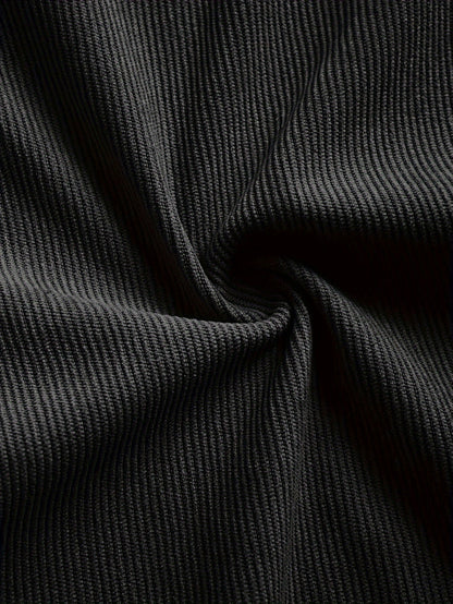 Elias – Ribbed Shacket Jacket | Men's Shirt Jacket for Everyday Layering & Fall Wear