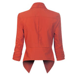 Vivienne | Open-Front Draped Blazer