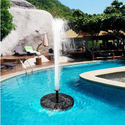 Solar Fountain Pump – Floating Water Fountain for Pond & Pool | Outdoor Solar Water Feature with Spray Nozzles Neriona 3 items