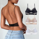 Charlotte – Low Back Wireless Lifting Lace Bra | Invisible Lift For Everyday Comfort