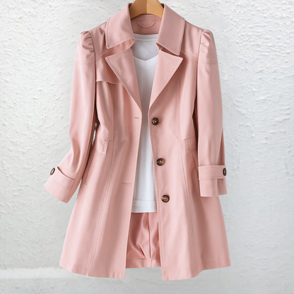 Eleanora | Vintage Trench Collar Coat
