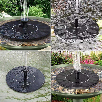 Solar Fountain Pump – Floating Water Fountain for Pond & Pool | Outdoor Solar Water Feature with Spray Nozzles Neriona