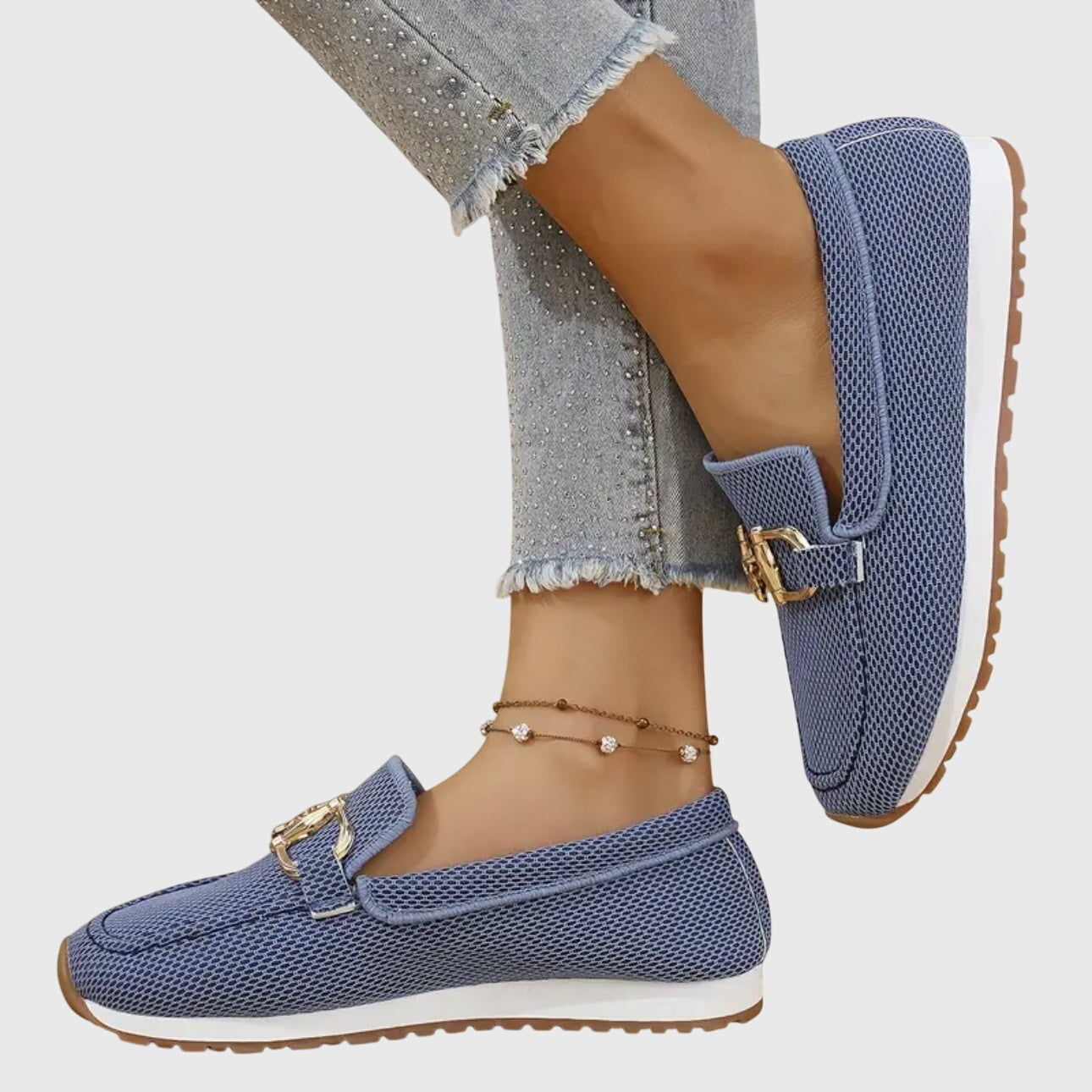 Maya™ Orthopedic Loafers | All Day Comfort & Support, Lightweight Slip On Shoes for Everyday Wear Neriona Blue