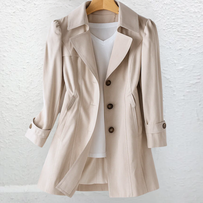 Eleanora | Vintage Trench Collar Coat