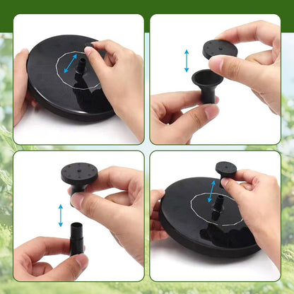 Solar Fountain Pump – Floating Water Fountain for Pond & Pool | Outdoor Solar Water Feature with Spray Nozzles Neriona
