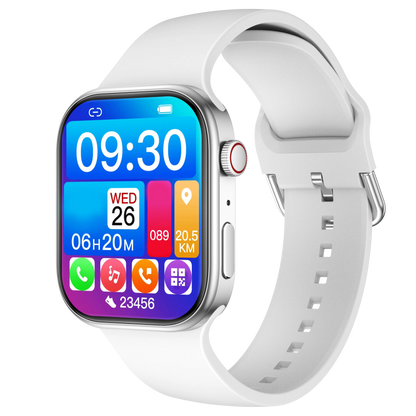 Veyra V2 Smartwatch for Health & Fitness Tracking | Bluetooth Calling Watch with Sleep Monitor Neriona White