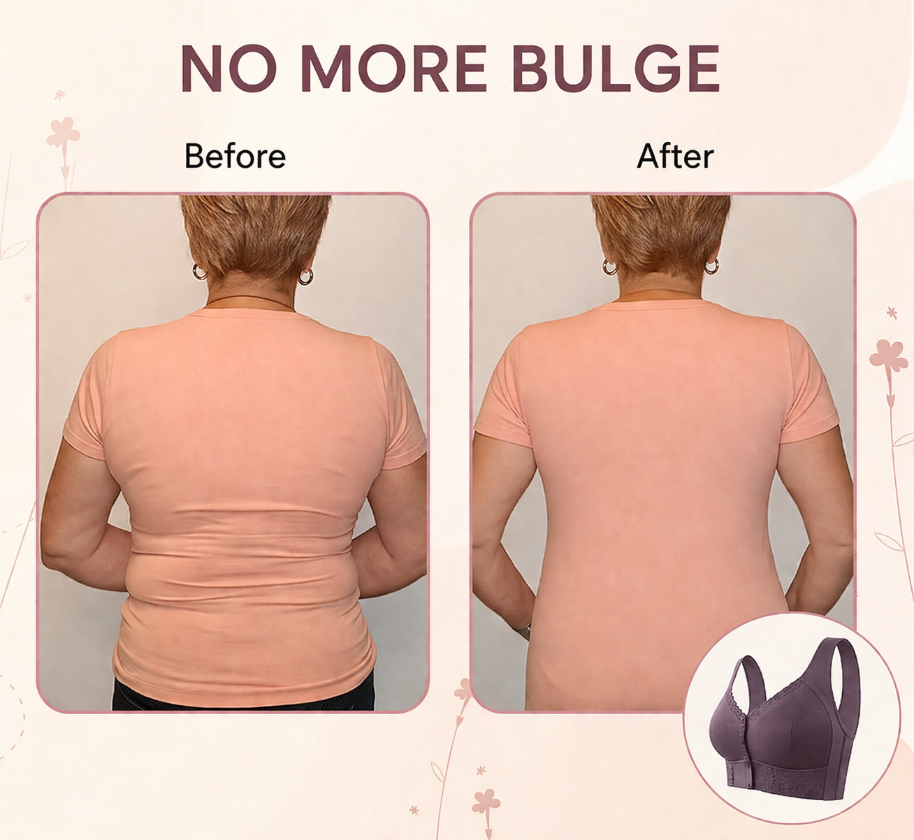 BellaEase – Front Closure Lifting Bra | Wireless Cotton Comfort Bra For Everyday Support Neriona