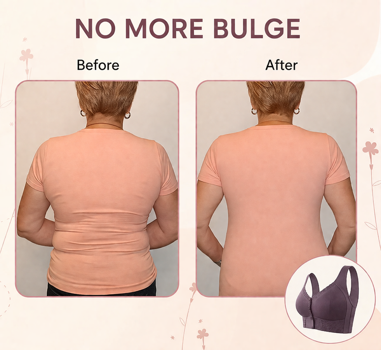 BellaEase – Front Closure Lifting Bra | Wireless Cotton Comfort Bra For Everyday Support Neriona
