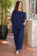 Evy – Luxury Chiffon Two-Piece Set | Elegant Evening Outfit For Special Occasions Neriona
