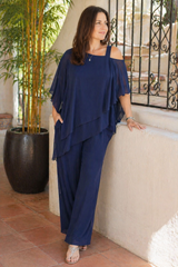 Evy – Luxury Chiffon Two-Piece Set | Elegant Evening Outfit For Special Occasions Neriona