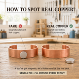 Eclipse Copper Cuff Bracelet | Circular Design for Everyday Wear Bracelet Neriona