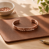 Eclipse Copper Cuff Bracelet | Circular Design for Everyday Wear Bracelet Neriona