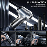 Cordless Car Vacuum – Strong Suction & Air Blower | Portable Handheld Cleaner For Car, Home And Tight Spaces With USB Charging Neriona