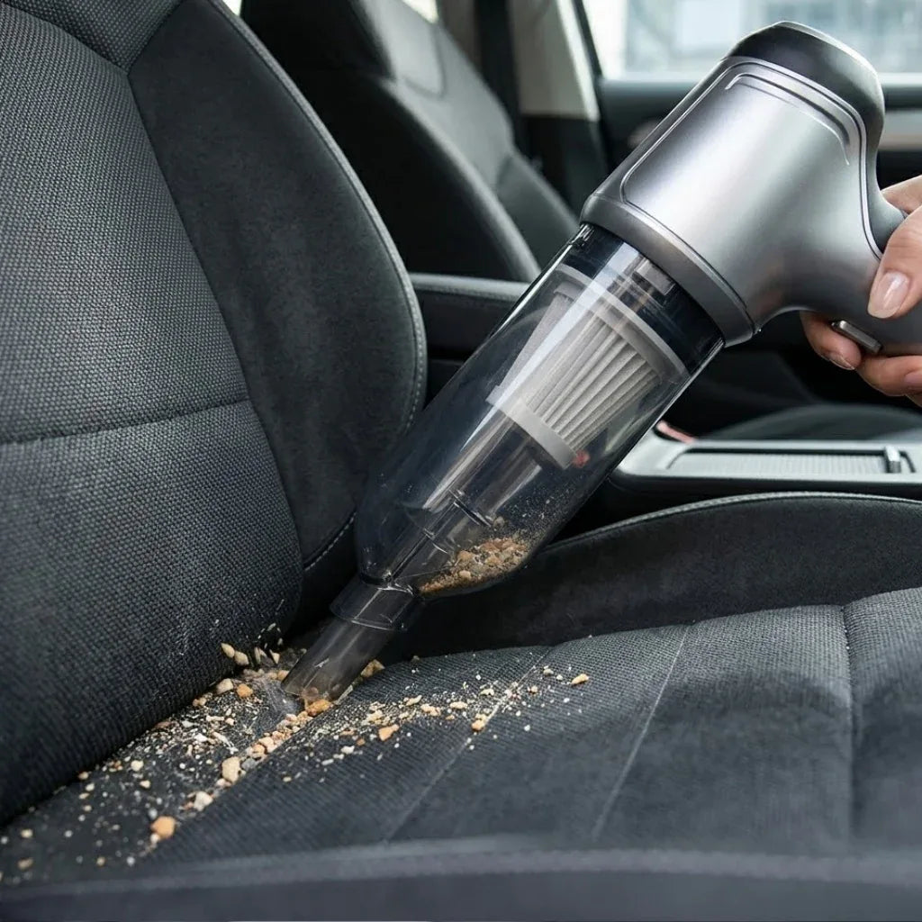 Cordless Car Vacuum – Strong Suction & Air Blower | Portable Handheld Cleaner For Car, Home And Tight Spaces With USB Charging Neriona
