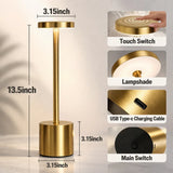 Cordless Table Lamp – Cozy Light With Clean Design | Rechargeable Lamp For Home Or Dining With Soft Lighting Neriona