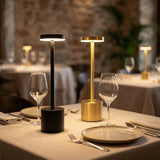 Cordless Table Lamp – Cozy Light With Clean Design | Rechargeable Lamp For Home Or Dining With Soft Lighting Neriona Black