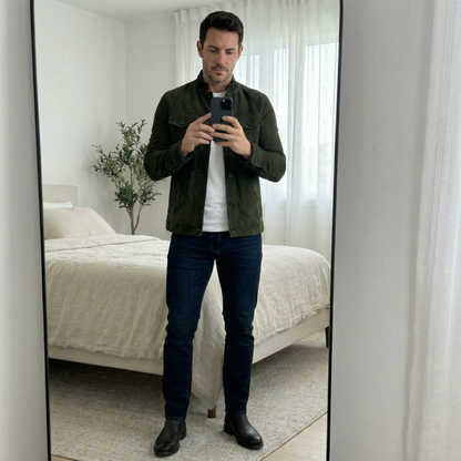 Anton | Classic Pocket Suede Jacket