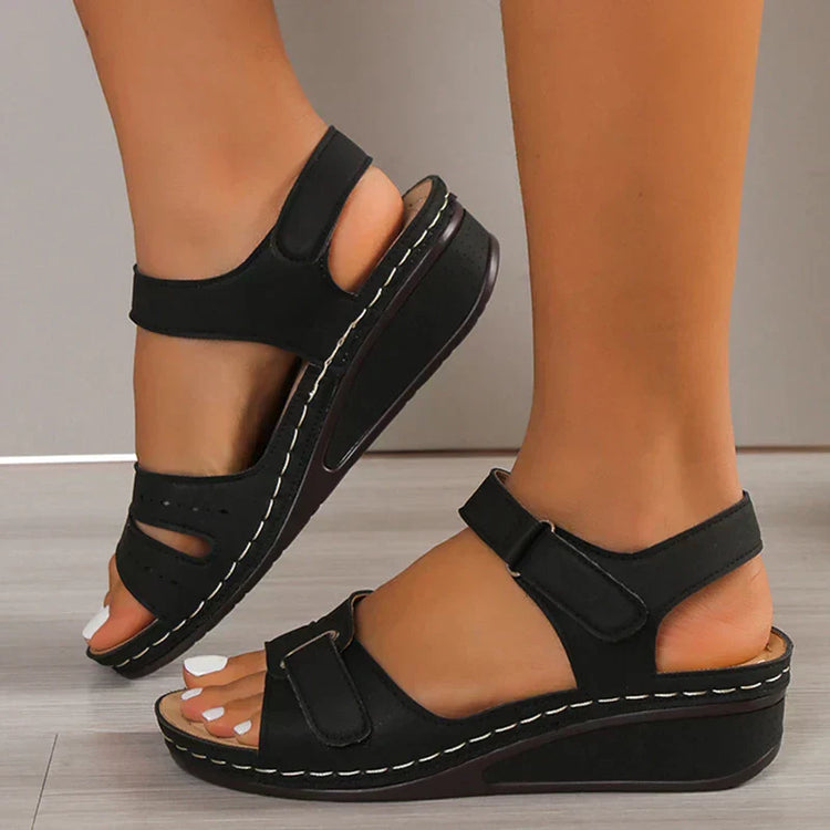 Vivienne™ Orthopedic Comfort Sandals Neriona Black