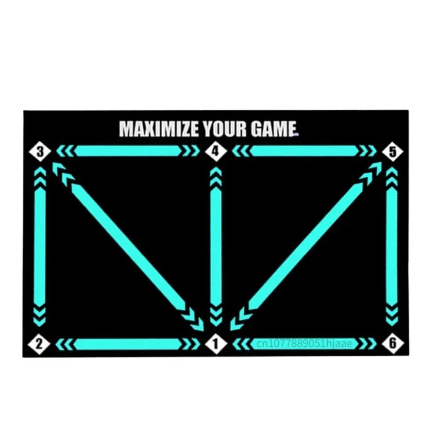 Football Pro Training Mat - Home Soccer Practice System | Ball Control, Dribbling & Skill Training Program for Young Players Neriona
