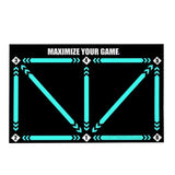 Football Pro Training Mat - Home Soccer Practice System | Ball Control, Dribbling & Skill Training Program for Young Players Neriona