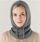 Elvane – Cashmere-Blend Knit Beanie | Adjustable Warm Winter Hat For Everyday Wear Neriona Gray