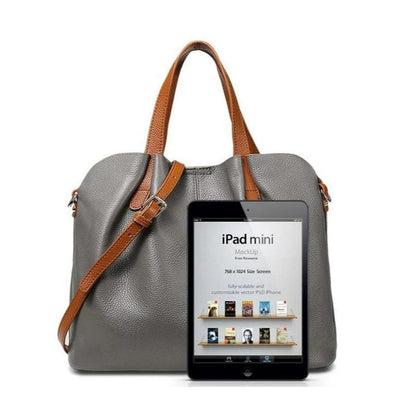 Isadora – Genuine Leather Handbag | Women's Cowhide Tote Bag Handbags Neriona