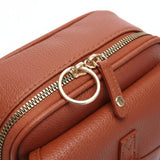 Dorian – Leather Crossbody Bag | Men's Compact Shoulder Bag With Multiple Zipper Pockets Crossbody Bag Neriona