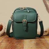 Dorian – Leather Crossbody Bag | Men's Compact Shoulder Bag With Multiple Zipper Pockets Crossbody Bag Neriona